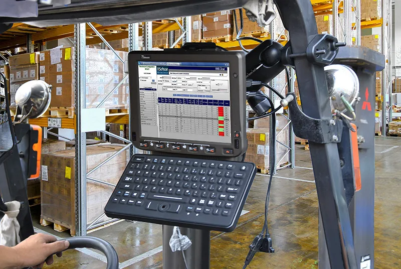 Casi Above-Net - Tablet robusti nei carrelli elevatori